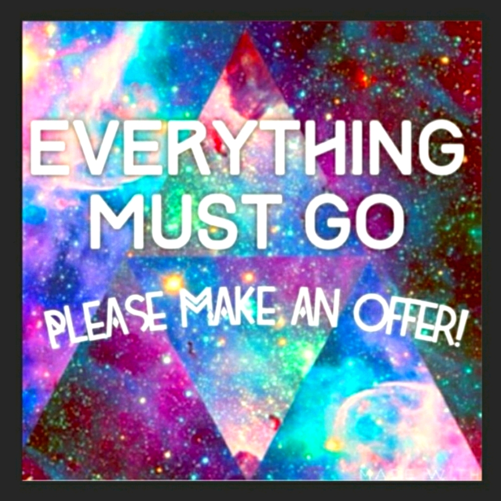 Everything must go 😀